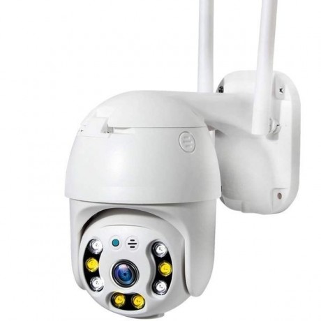 Caméra de surveillance 2MP HD 1080P à vision nocturne et audio bidirectionnel Wifi et IP
