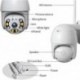 Caméra de surveillance 2MP HD 1080P à vision nocturne et audio bidirectionnel Wifi et IP