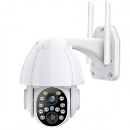 Camera de surveillance 1080P IP Rotative vision de nuit Zoom X4