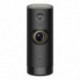 Caméra de surveillance cylindrique IP 720p vision à infrarouge Wifi noire
