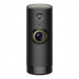 Caméra de surveillance cylindrique IP 720p vision à infrarouge Wifi noire