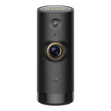 Caméra de surveillance cylindrique IP 720p vision à infrarouge Wifi noire