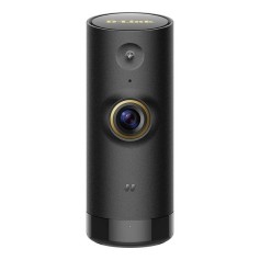 Caméra de surveillance cylindrique IP 720p vision à infrarouge Wifi noire