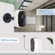 Camera de surveillance IP et Wifi 1080P vision de nuit grande autonomie 
