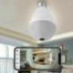 Ampoule à caméra espion IP Full HD 960P Wifi audio bidirectionnel