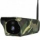 Caméra de surveillance Full HD 1080P pour extérieur à panneau solaire vision de nuit Wifi P2P