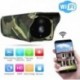 Caméra de surveillance Full HD 1080P pour extérieur à panneau solaire vision de nuit Wifi P2P