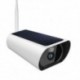 Caméra de surveillance 4G à panneau solaire avec détecteur de mouvement 