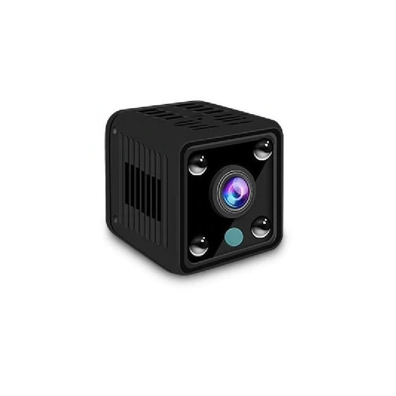 Détecteur de Fumée Caméra Espion 1080P Détécteur de Mouvement Vision  Infrarouge LED Télécommandé