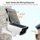 Caméra de surveillance à panneau solaire waterproof Carte SIM 3G et 4G 