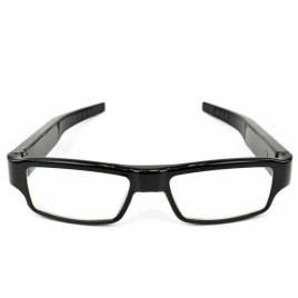 Lunettes avec caméra espion invisible résolution Full HD 1080P 16 Go noir