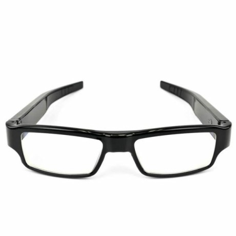 Lunettes noires mini caméra cachée résolution HD 720P 16Go de mémoire