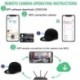 Casquette de baseball avec caméra espion Wifi HD 1080P 