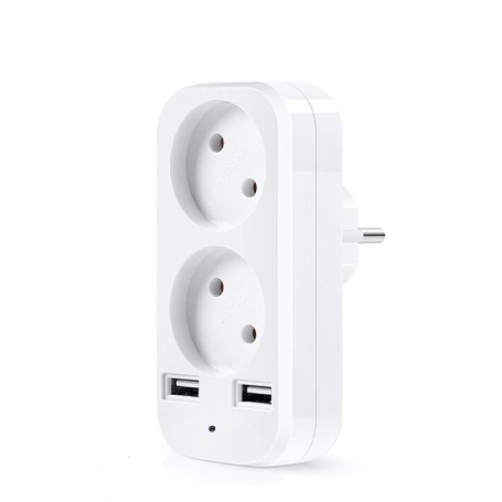 Multiprise EU Plug avec 4 ports USB, multiprise, prise secteur