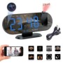 Réveil à projection caméra espion WIFI HD 1080P mémoire interne 64Go 