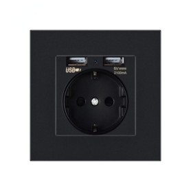 Prise secteur 2 ports USB avec caméra espion Wifi HD 1080P 