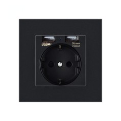 Prise secteur 2 ports USB avec caméra espion Wifi HD 1080P 