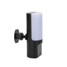 Lampe Applique murale à Caméra espion 1080P HD WIFI et vision de nuit rotative