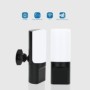 Lampe Applique murale à Caméra espion 1080P HD WIFI et vision de nuit rotative