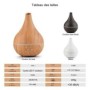 Humidificateur d'air fonctionnel avec caméra espion HD 4K Wifi