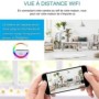 Chargeur induction Haut-parleur Bluetooth lampe à caméra espion Full HD 1080P 