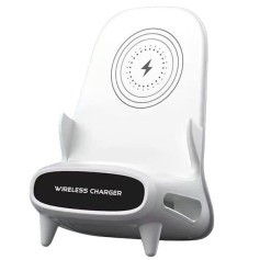 Support Smartphone chargeur à induction Caméra espion WiFi 4k HD 1080P 