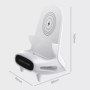 Support Smartphone chargeur à induction Caméra espion WiFi 4k HD 1080P 