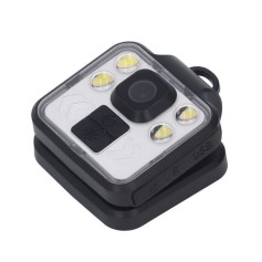 Caméra corporelle avec lumière LED HD 1080P étanche IP65