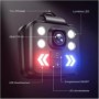 Caméra corporelle avec lumière LED HD 1080P étanche IP65