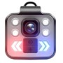 Caméra corporelle avec lumière LED HD 1080P étanche IP65