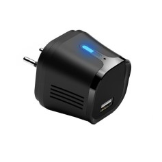 Chargeur USB secteur caméra espion ultra HD 4K vision de nuit 