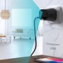 Chargeur USB secteur caméra espion ultra HD 4K vision de nuit 