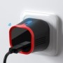 Chargeur USB secteur à caméra espion WiFi Ultra HD 4K vision à infrarouge rouge 