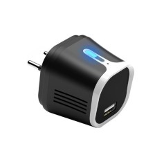 Chargeur USB secteur caméra espion 4K vision à infrarouge détection de mouvement 