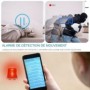 Chargeur USB secteur caméra espion 4K vision à infrarouge détection de mouvement 
