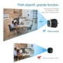 Chargeur USB secteur caméra espion 4K vision à infrarouge détection de mouvement 