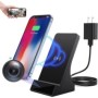Chargeur induction avec caméra espion Wi-Fi HD 1080P vision de nuit 