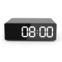 Réveil à caméra espion Wi-Fi Full HD 1080P vision de nuit détection de mouvement 