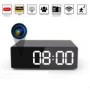 Réveil à caméra espion Wi-Fi Full HD 1080P vision de nuit détection de mouvement 