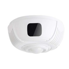 Détecteur de fumée factice caméra espion 1080P Wi-Fi rotative 330° autonomie 1 an en veille 