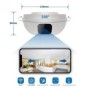 Détecteur de fumée factice caméra espion 1080P Wi-Fi rotative 330° autonomie 1 an en veille 
