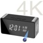 Réveil caméra espion 4K Full HD vision nocturne et détection vision nocturne
