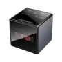 Réveil Enceinte Bluetooth caméra espion Full HD Wi-Fi vision nocturne