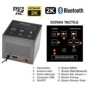 Réveil Enceinte Bluetooth caméra espion Full HD Wi-Fi vision nocturne