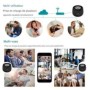 Purificateur d’air caméra espion à vision nocturne Wi-Fi 1080P Full HD