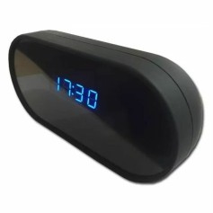 Réveil matin micro camera cachée haute définition 1080P Wifi vision de nuit