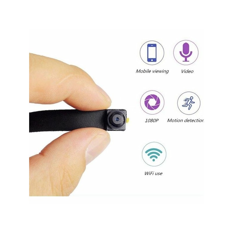 Mini Caméra Espion Wifi Longue Autonomie Detecteur de mouvements