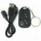 Porte-clés avec caméra espion intégrée gris noir