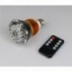 Ampoule orange avec mini caméra IP Full HD 1080P Wifi vision de nuit et détecteur de mouvement