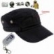 Casquette avec caméra cachée résolution HD 720P avec télécommande